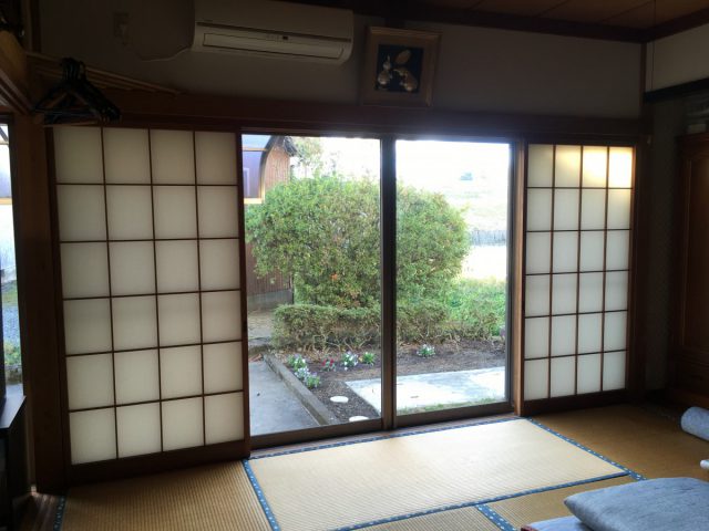 1階和室 4枚引違(施工前)