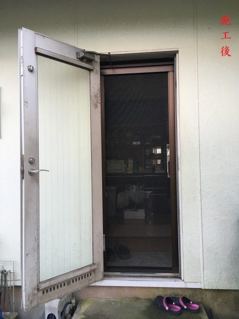 網戸交換(施工後)