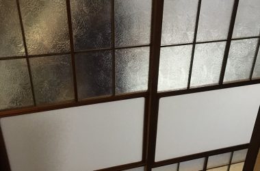 ぼかしガラス修繕(施工後)
