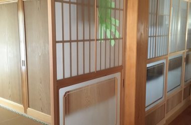 ガラス修繕(施工前)
