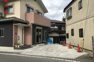 カーポート設置(施工前)