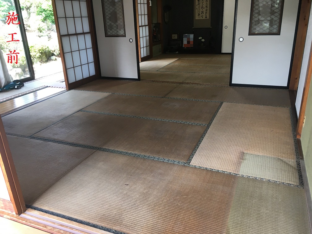 畳張替(施工前)