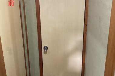 猫用扉設置(施工前)